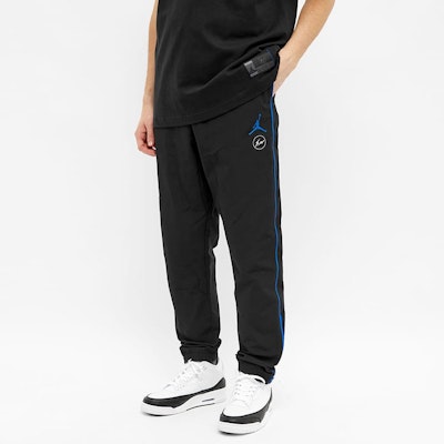 Jordan x Fragment Design Retro Logo Loose Fit Knit Sweatpants Black () DA2979-010 Purchase Jordan x Fragment Design Retro Logo Loose Fit Knit Sweatpants Black () DA2979-010