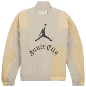 조던 x HTG 크림 로고 패치워크 하이넥 자켓 아시안 에디션 남성복 DJ7976-236 Lookbook 조던 x HTG 크림 로고 패치워크 하이넥 자켓 아시안 에디션 남성복 DJ7976-236