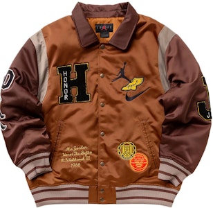 조던 x HTG SS23 브라운 로고 자수 스포츠 자켓. DX6243-204 Buy 조던 x HTG SS23 브라운 로고 자수 스포츠 자켓. DX6243-204