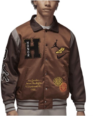 Jordan x HTG SS23 聯名棕色刺繡棒球外套 亞洲版 DX6244-204 Shop Jordan x HTG SS23 聯名棕色刺繡棒球外套 亞洲版 DX6244-204