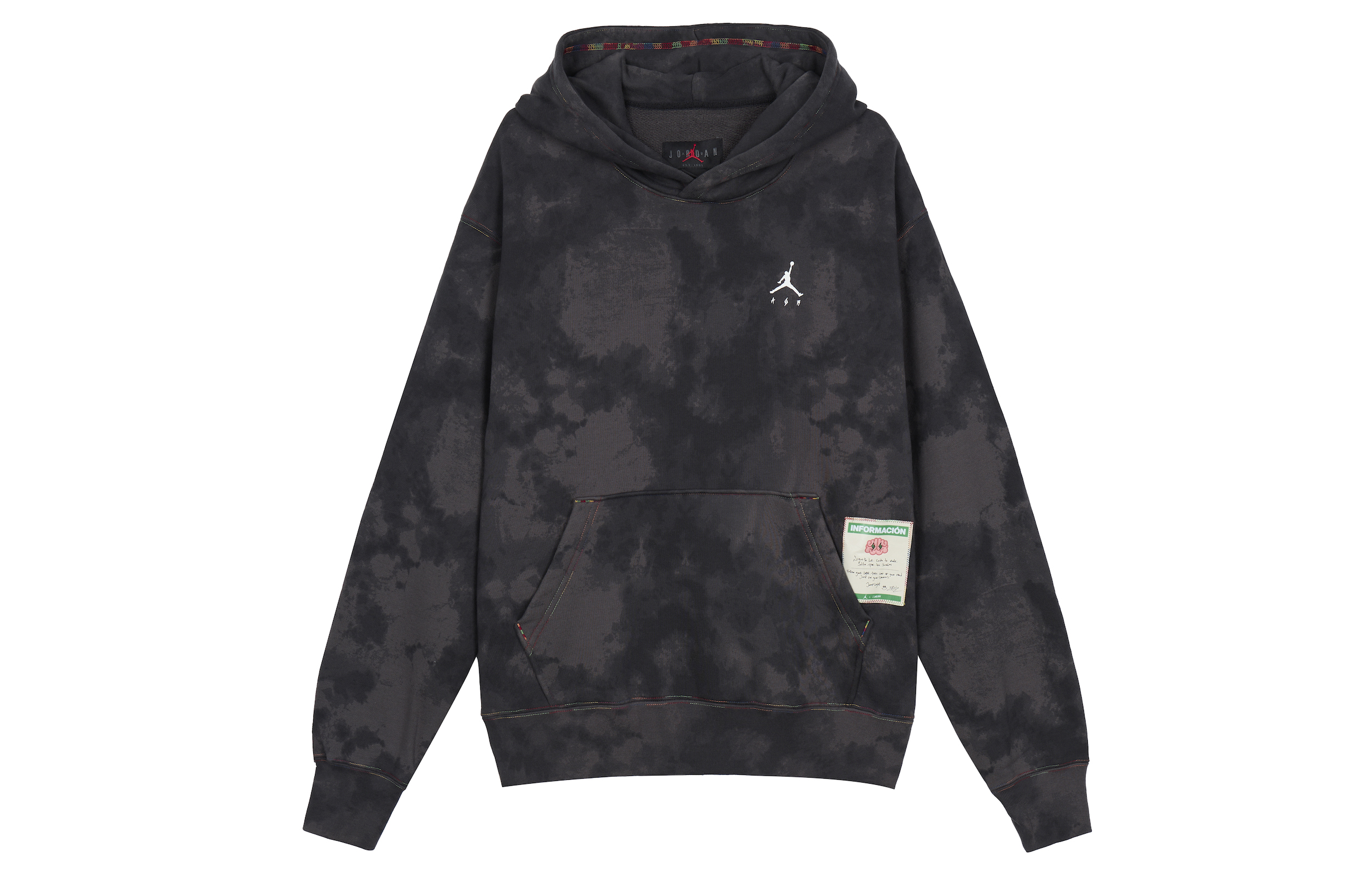 Jordan x J Balvin Hoodie Black Unisex Letter Print Collaboration Long Sleeve DR2959-029