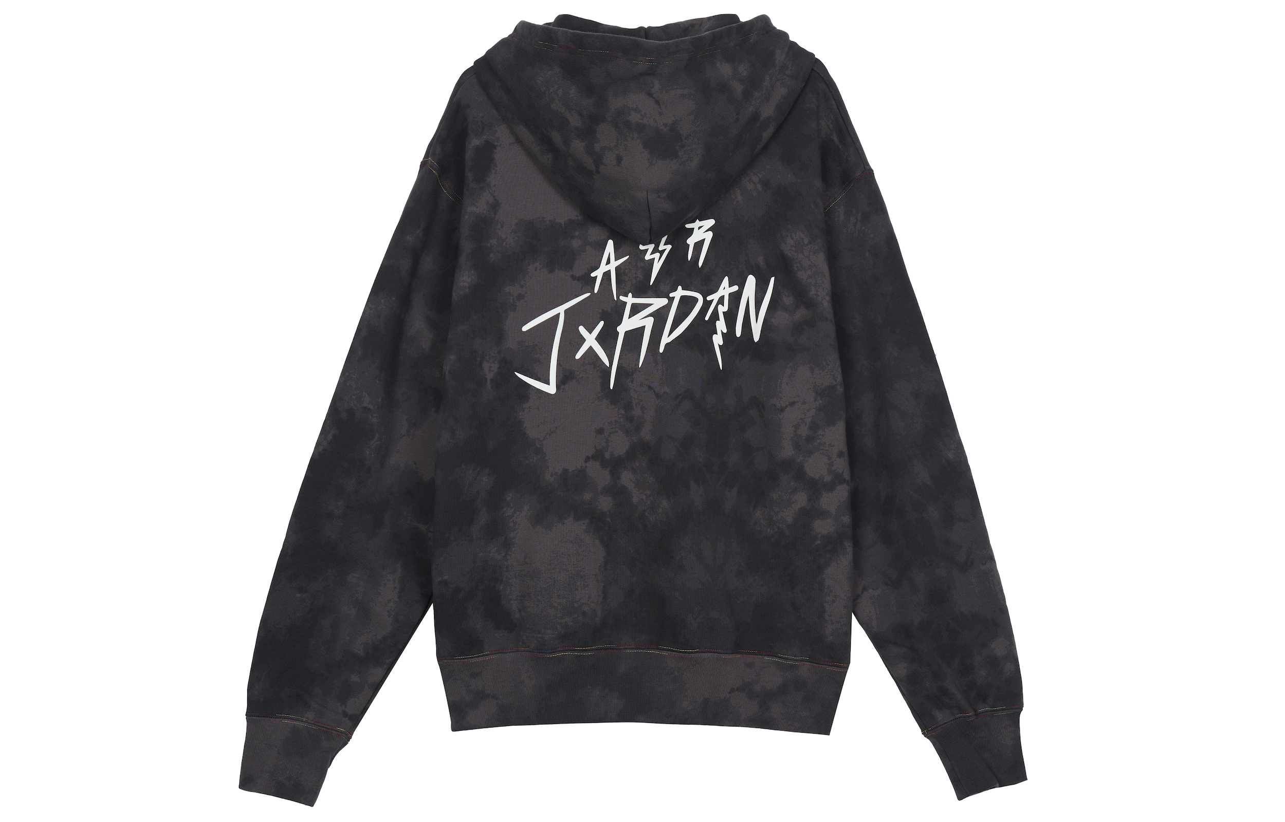 Jordan J Balvin Hoodie Black Unisex Letter Print Collaboration Long Sleeve DR2959-029 圖 3