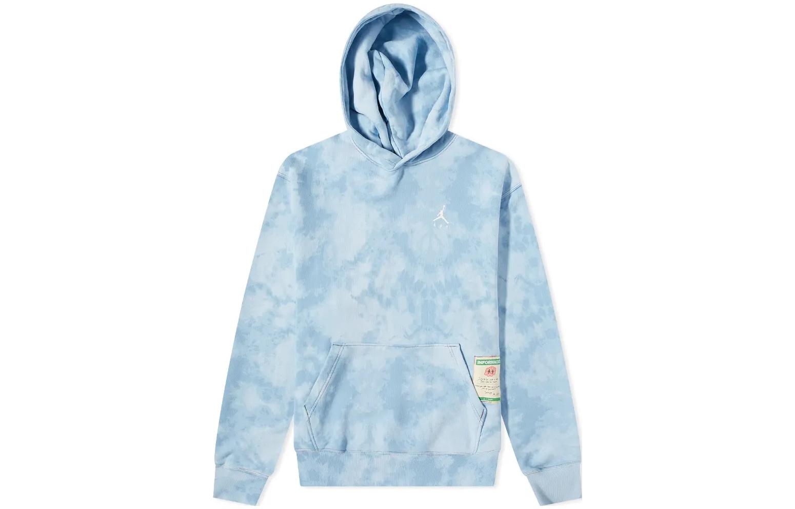 Order Jordan x J Balvin Tie-Dye Logo Embroidered Hoodie Blue Menswear. DR2958-447