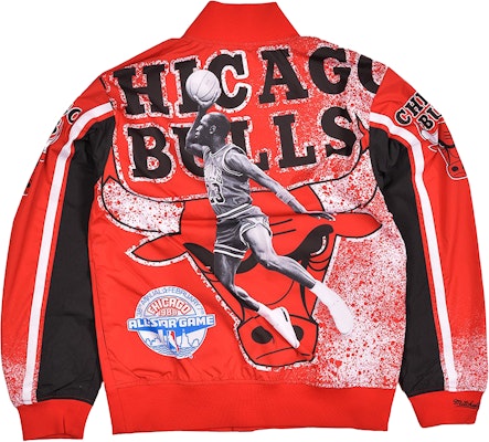Jordan x Mitchell & Ness 1988 全明星紅色外套 男女通用款 CW0884-657 Lookbook Jordan x Mitchell & Ness 1988 全明星紅色外套 男女通用款 CW0884-657