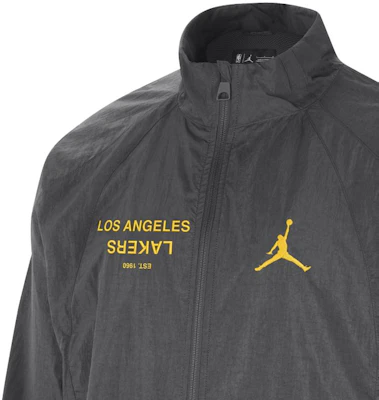 乔丹联名NBA湖人队标志灰色/烟紫色男士拉链夹克 FV8193-254 Purchase 乔丹联名NBA湖人队标志灰色/烟紫色男士拉链夹克 FV8193-254