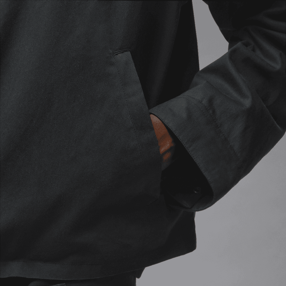 Jordan Nigel Sylvester SS25 Brick by Brick Unisex Loose Fit Jacket Black HQ1731-010 圖 4