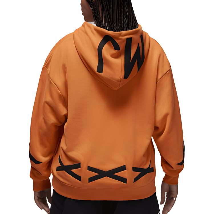 Jordan Nina Chanel Abney SS24 Orange Logo Hoodie Unisex Fashion Pullover 货号待定-77 圖 5