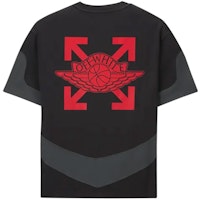 Jordan x OFF-WHITE Back Logo T-Shirt Asia Edition Black CV0657-010 Jordan x OFF-WHITE Back Logo T-Shirt Asia Edition Black CV0657-010