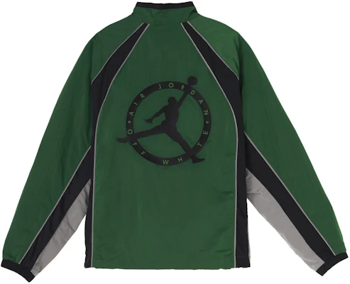 Jordan x OFF-WHITE Jaket Track Retro Hijau Kolaborasi Edisi Asia CV3503-361 Lookbook Jordan x OFF-WHITE Jaket Track Retro Hijau Kolaborasi Edisi Asia CV3503-361