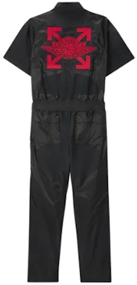 Jordan x OFF-WHITE Mono de Trabajo Utility Negro Edición US CV0668-010 Lookbook Jordan x OFF-WHITE Mono de Trabajo Utility Negro Edición US CV0668-010