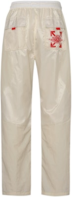 Jordan x OFF-WHITE Logo Print Casual Knit Joggers Asia Khaki Edition DB4251-233 Lookbook Jordan x OFF-WHITE Logo Print Casual Knit Joggers Asia Khaki Edition DB4251-233