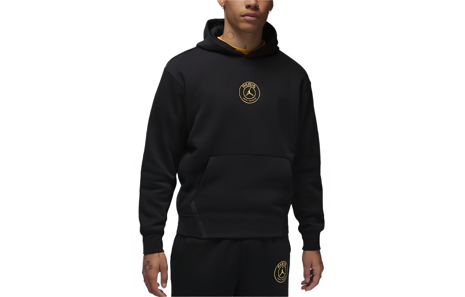 Jordan PSG Letter Logo Hoodie Black () FN5326-010