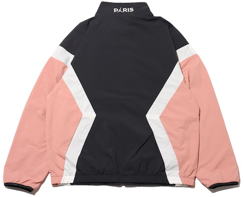 乔丹联名巴黎圣日耳曼FW24徽标连帽拉链夹克 黑粉中性款 FV7740-685 Lookbook 乔丹联名巴黎圣日耳曼FW24徽标连帽拉链夹克 黑粉中性款 FV7740-685