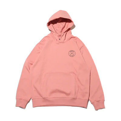 Jordan PSG FW24 Pink Logo Hoodie Unisex Fashion Long-Sleeve Pullover FV7730-685