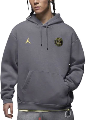 Hoodie Grafik Emas Jordan x PSG Kolaborasi Kelabu Graphite Muda DV0612-014 Purchase Hoodie Grafik Emas Jordan x PSG Kolaborasi Kelabu Graphite Muda DV0612-014