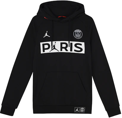 Jordan x PSG Logo 大學風黑色運動衫 (男款) BQ8351-010 Buy Jordan x PSG Logo 大學風黑色運動衫 (男款) BQ8351-010