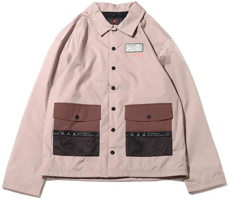 Jordan x PSG Logo Patch Utility Jacket Brown Workwear Style DM3105-010 Buy Jordan x PSG Logo Patch Utility Jacket Brown Workwear Style DM3105-010