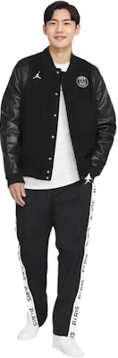 조던 x PSG 파리 생제르맹 레터맨 봄버 재킷 블랙 BQ8364-010 Shop 조던 x PSG 파리 생제르맹 레터맨 봄버 재킷 블랙 BQ8364-010