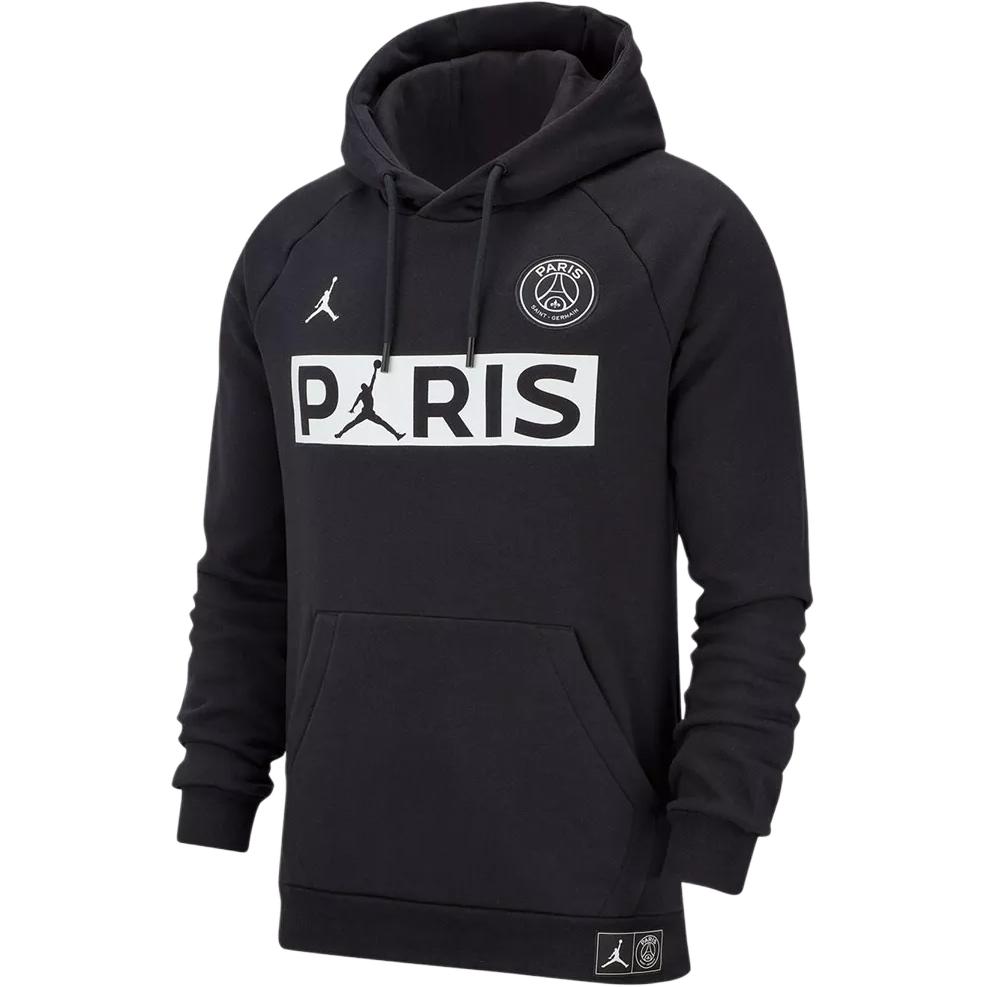 Jordan PSG Pullover Sweatshirt Black () BQ8350-010