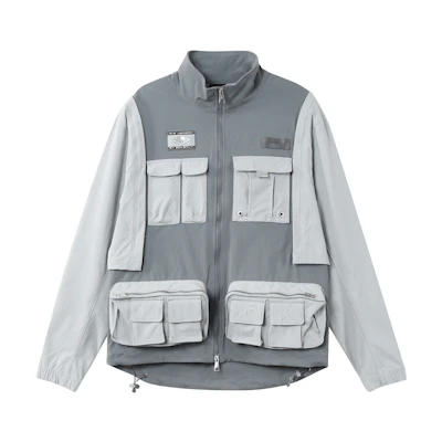 Jordan SoleFly Collab Detachable Utility Jacket Ash Grey (Asia Exclusive). DV7516-077