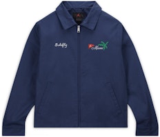 Jaket Zip Sulaman Pria Jordan x SoleFly Kolaborasi Biru Edisi Asia FQ3805-410 Lookbook Jaket Zip Sulaman Pria Jordan x SoleFly Kolaborasi Biru Edisi Asia FQ3805-410