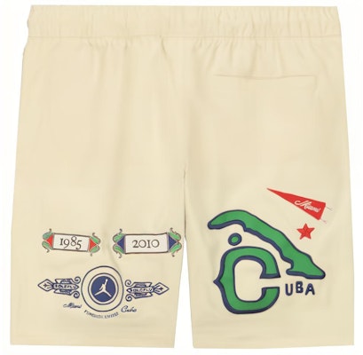 Jordan x SoleFly FW23 Seluar Pendek Kasual Lelaki Logo Sulaman Off-White. FQ3806-203 Lookbook Jordan x SoleFly FW23 Seluar Pendek Kasual Lelaki Logo Sulaman Off-White. FQ3806-203