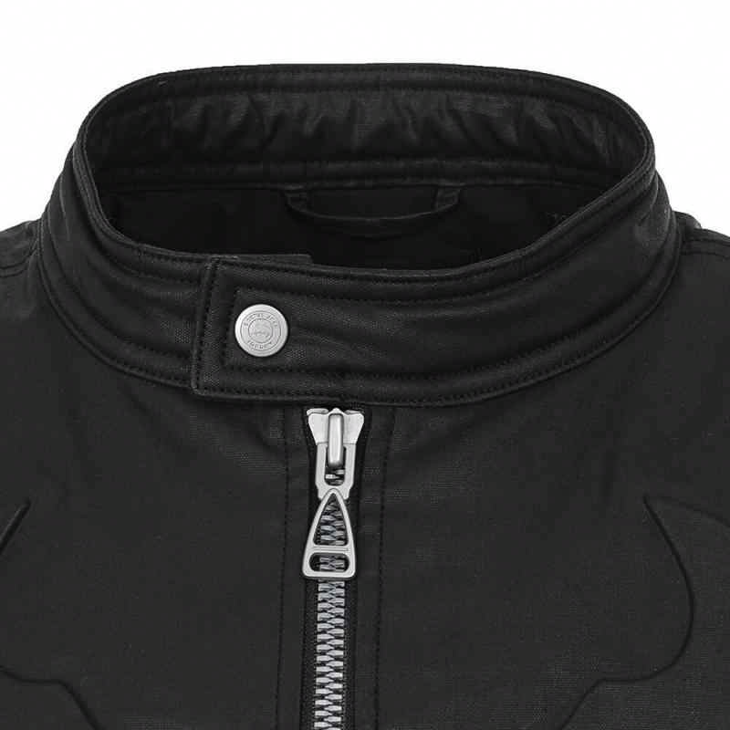 Details for Jordan x Travis Scott  Leather Jacket Black with Zip & Letter Details DZ5475-010