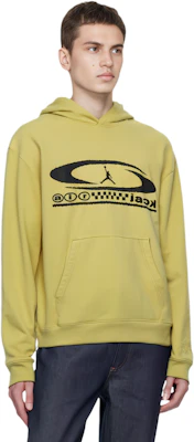 Jordan x Travis Scott Celery Green Logo Print Hoodie Outdoor FQ7822-308 Shop Jordan x Travis Scott Celery Green Logo Print Hoodie Outdoor FQ7822-308