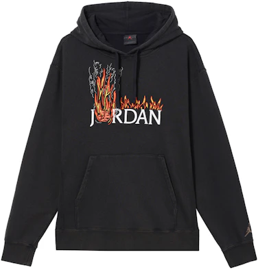Jordan x Travis Scott Flames College Logo Hoodie Hitam CK4039-010 Buy Jordan x Travis Scott Flames College Logo Hoodie Hitam CK4039-010