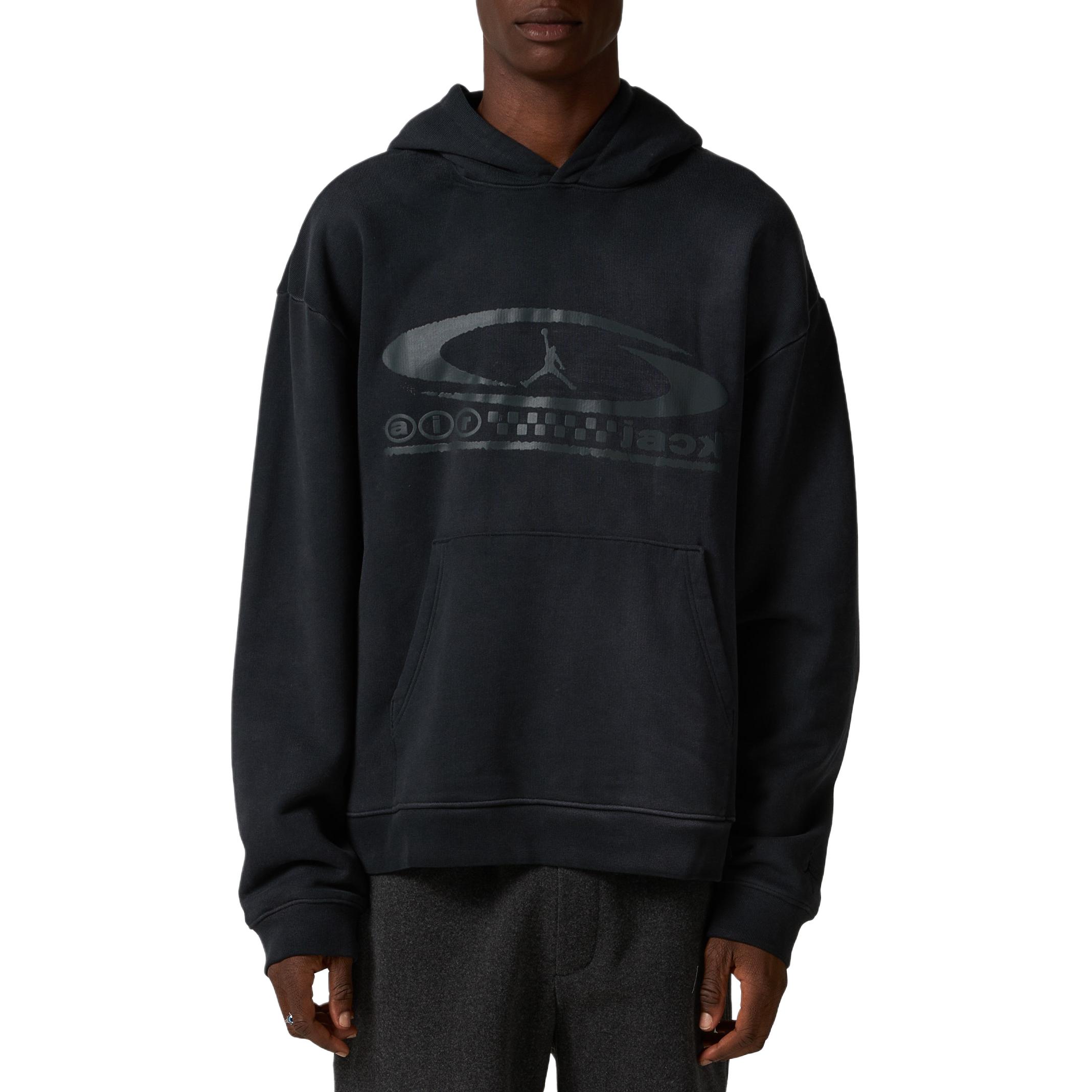 Shop 조던 x 트레비스 스캇 FW24 로고 그래픽 후디 블랙 FQ7821-010