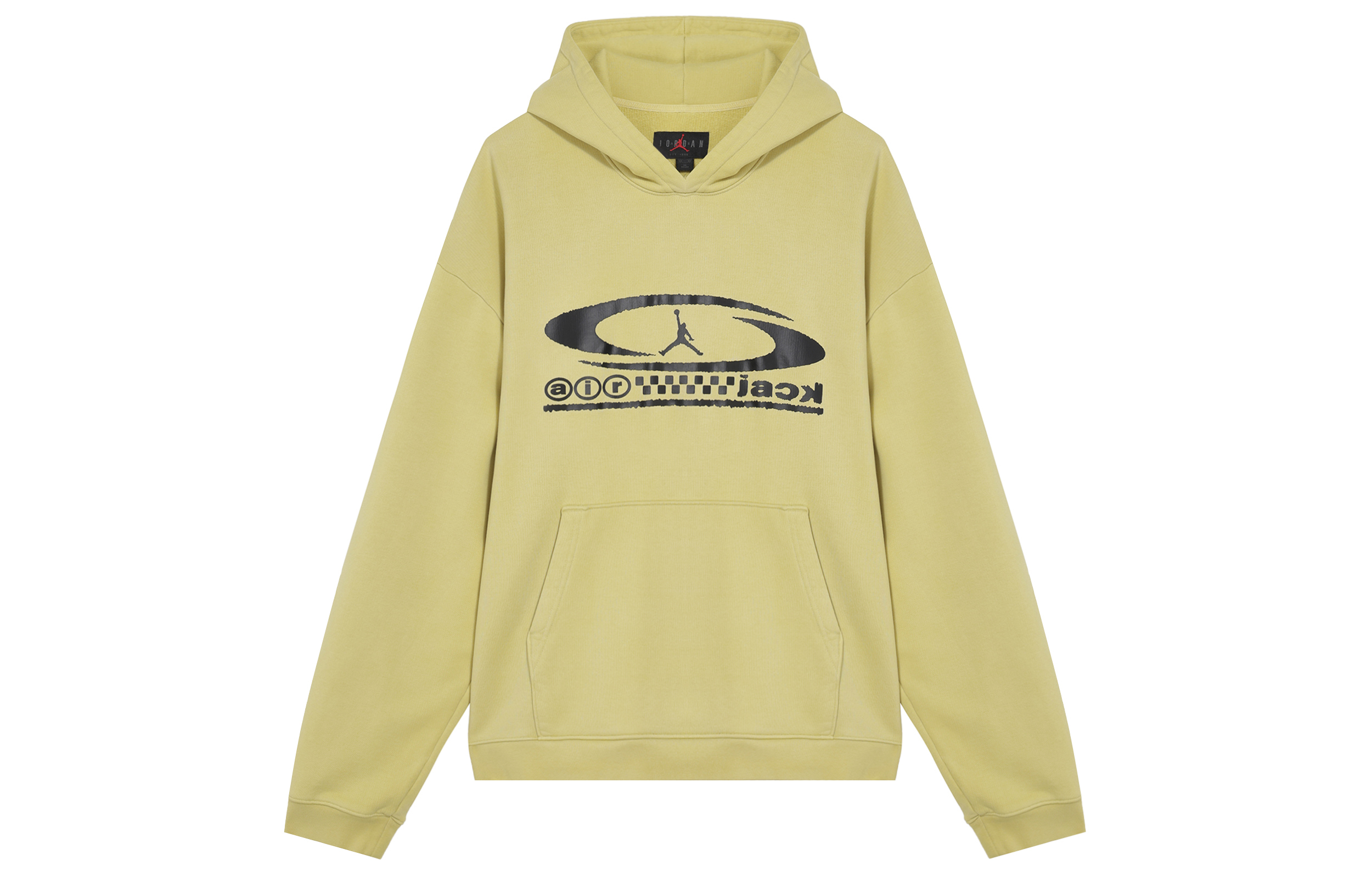 Jordan x Travis Scott FW24 Yellow Letter Graphic Hoodie  Long Sleeve. FQ7821-308