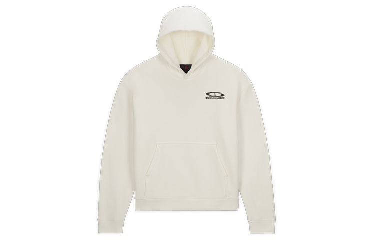 Order Hoodie Jordan x Travis Scott Sail Warna Solid dengan Logo Print DZ5503-133