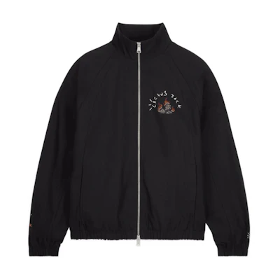 Jordan Travis Letter Print Zip Jacket Black - US Edition. DO4095-010