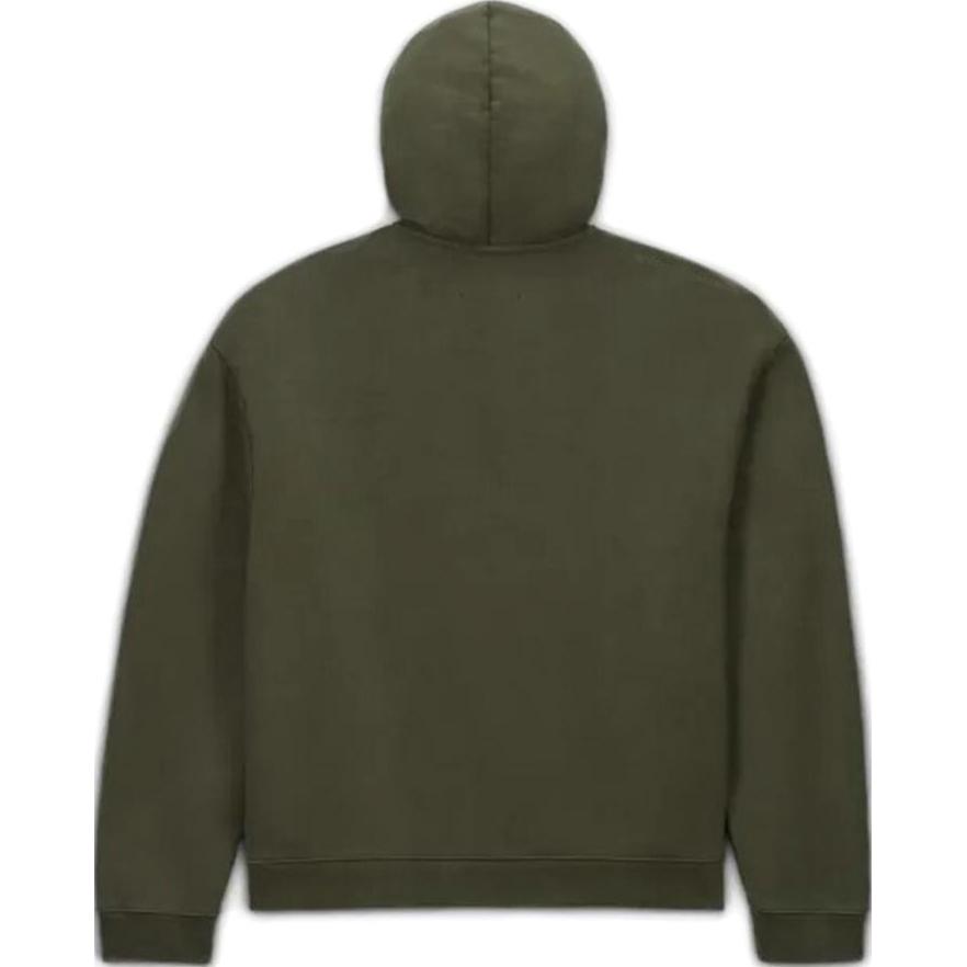 Lookbook Hoodie Jaket Jordan x Travis Scott Olive Green Full-Zip DZ5501-325