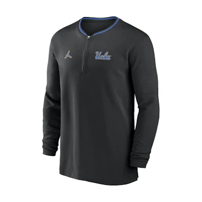 Jordan UCLA Bruins Sideline Coach Black Sweat-Wicking Long Sleeve Hoodie 02F908YSUCL-EK1