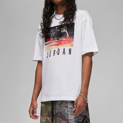 Jordan x UNDEFEATED Free Throw Tee 'White' Order Jordan x UNDEFEATED Free Throw Tee 'White'