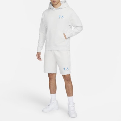 Jordan x Union "未来已来" 灰色透气休闲短裤 男女同款 亚洲版 DJ9529-025 Sizing Jordan x Union "未来已来" 灰色透气休闲短裤 男女同款 亚洲版 DJ9529-025