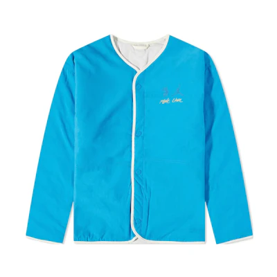 Jordan Union "Future Is Now" Reversible Logo Jacket - Equator Blue/Photon Grey Men DJ9518-482