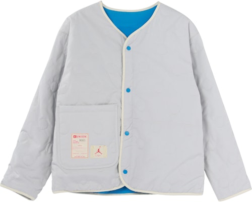 Jordan x Union "Future Is Now" Reversible Logo Jacket Equator Blue/Photon Dust. DJ9519-482 Buy Jordan x Union "Future Is Now" Reversible Logo Jacket Equator Blue/Photon Dust. DJ9519-482
