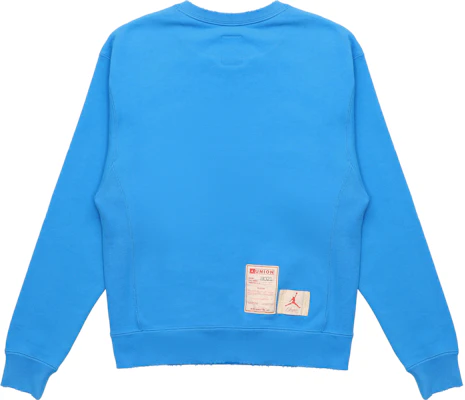 Jordan x Union "Future Is Now" SS22 Logo Sweatshirt Biru - Edisi Asia DJ9523-483 Lookbook Jordan x Union "Future Is Now" SS22 Logo Sweatshirt Biru - Edisi Asia DJ9523-483