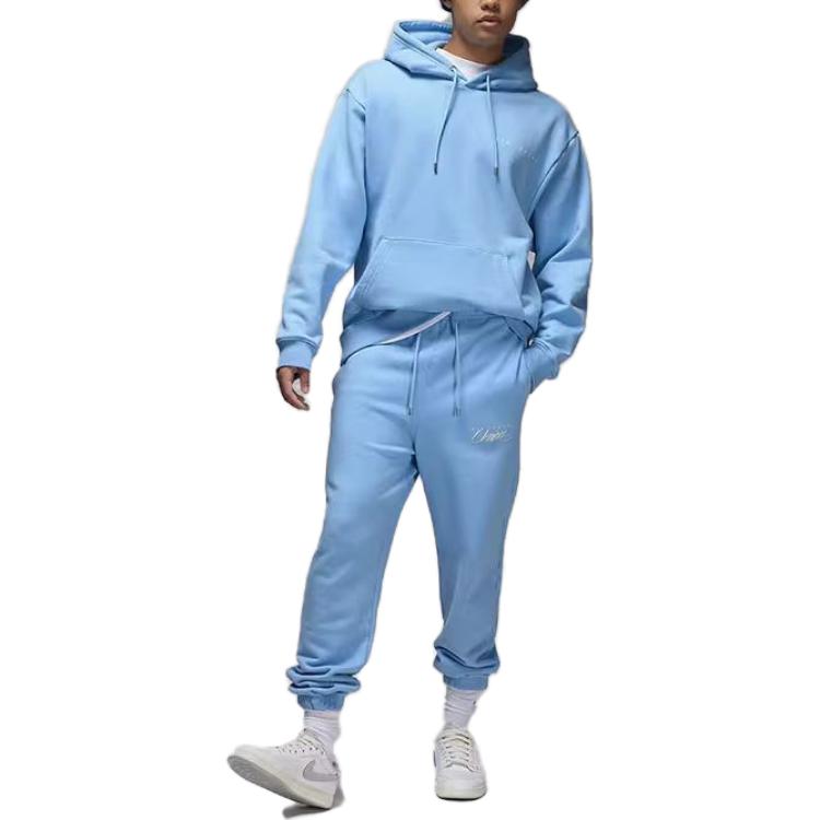 Shop Sudadera Unisex Jordan x Union Colaboración Estampado Alfabeto Azul Cielo DV7335-496