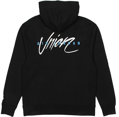 Jordan x Union Flying High Hooded Sweatshirt Black Order Jordan x Union Flying High Hooded Sweatshirt Black