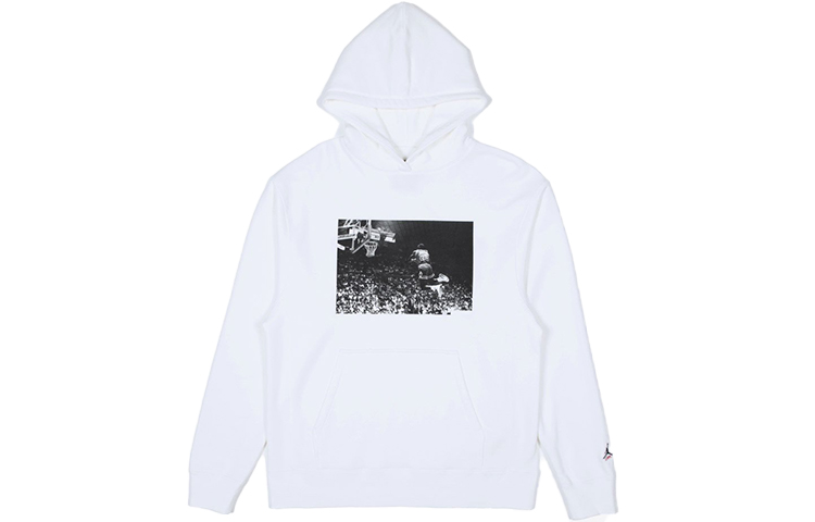 Jordan Union LA Collab Hoodie White Asia Edition CV1349-100
