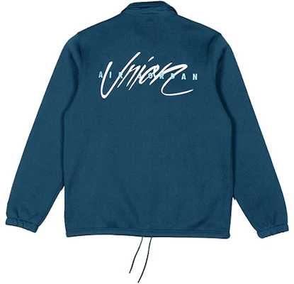 Jordan x Union LA 刺繡Logo領口襯衫教練夾克海軍藍 (亞洲) 男款 DB8261-454 Lookbook Jordan x Union LA 刺繡Logo領口襯衫教練夾克海軍藍 (亞洲) 男款 DB8261-454