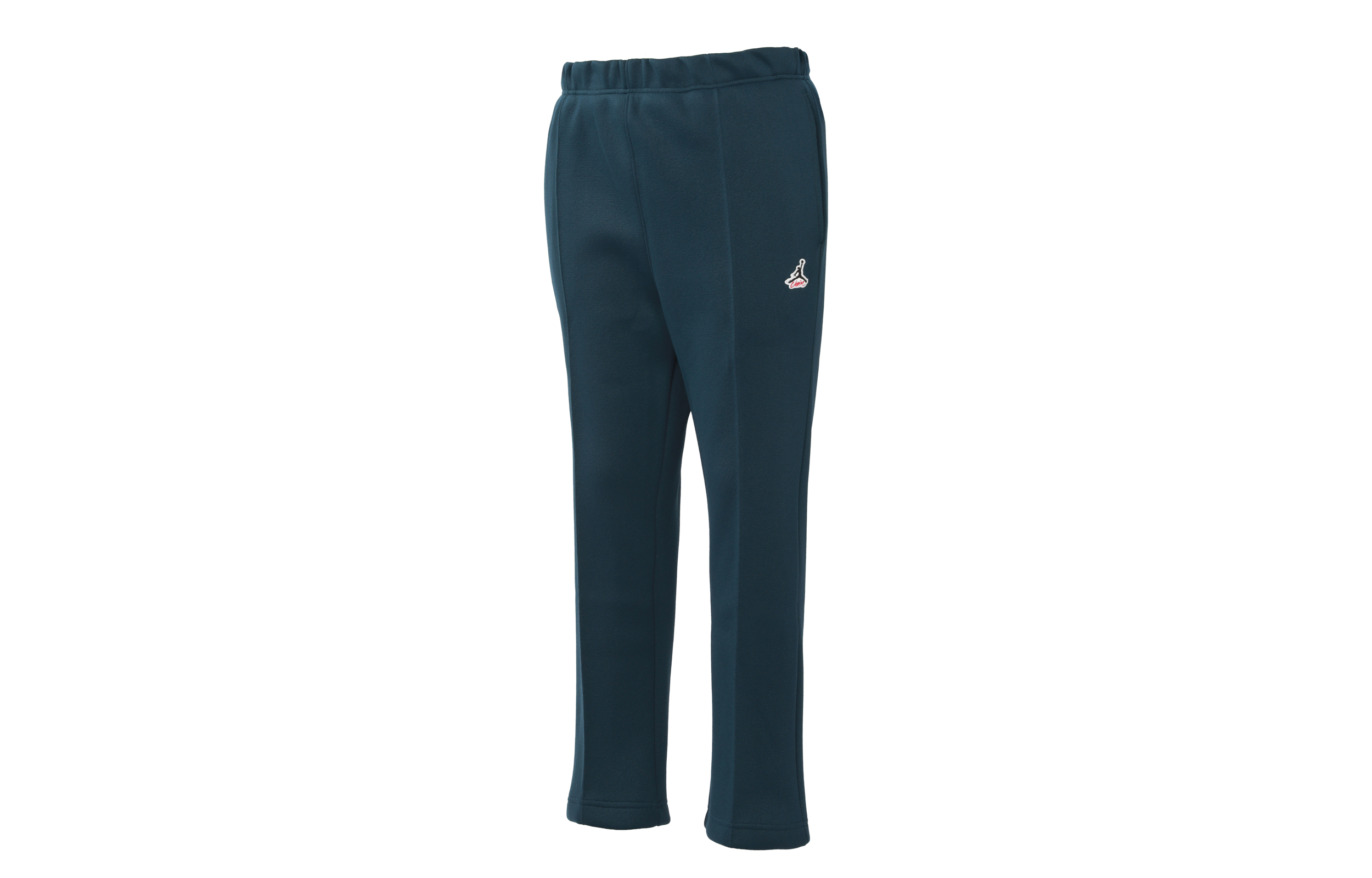 Lookbook Celana Panjang Sweatpants Jordan x Union LA Navy dengan Logo Bordir. CV1202-454