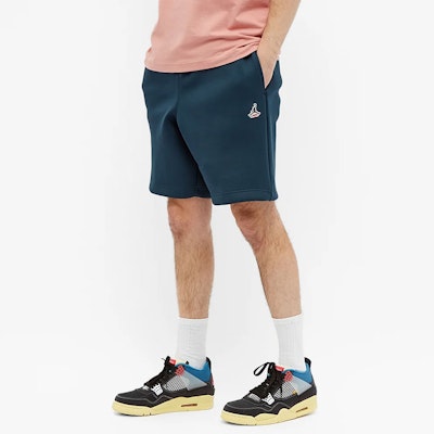 Jordan x Union Leisure Shorts Navy Shop Jordan x Union Leisure Shorts Navy