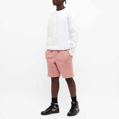 Jordan x Union Leisure Shorts Rust Pink Lookbook Jordan x Union Leisure Shorts Rust Pink