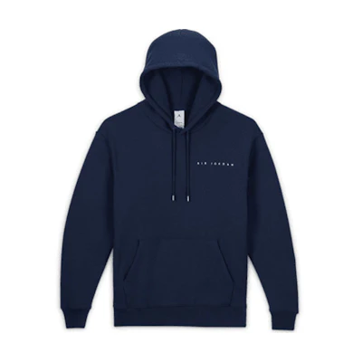 Jordan Union Letter Print Hoodie Midnight Navy Unisex Collaboration DV7335-419
