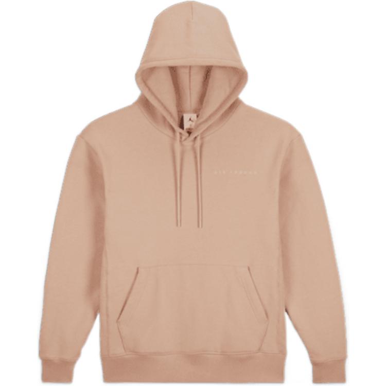 Jordan Union Letter Print Pullover Hoodie Unisex Couple Style Khaki DV7335-296