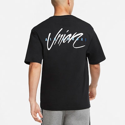Jordan x Union Reverse Dunk T-Shirt Black Shop Jordan x Union Reverse Dunk T-Shirt Black